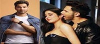 Varun Dhawan was embarrassed biting Janhvi's ear...